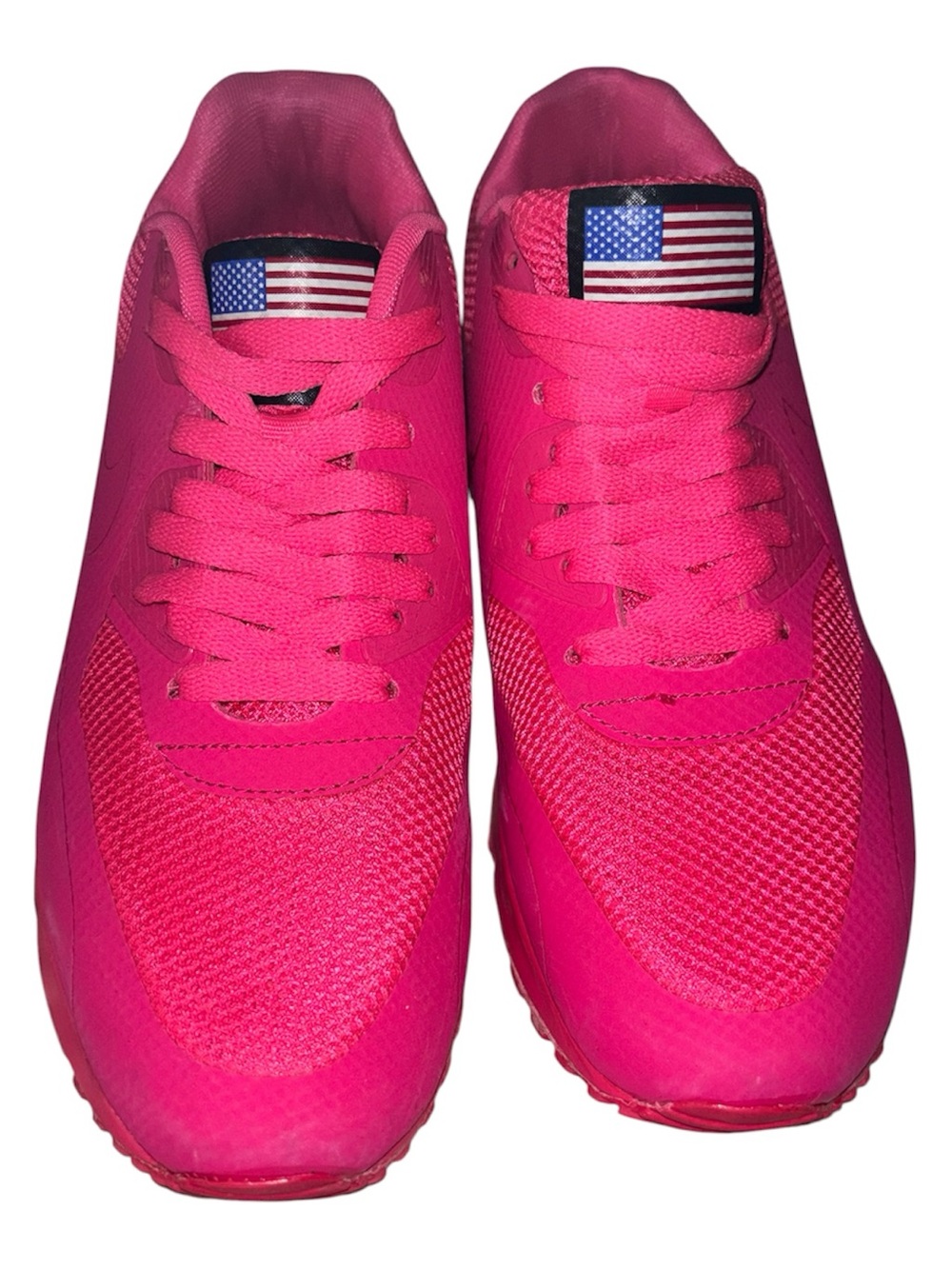 Nike Air Max 90 Hyperfuse Premium iD Bubble Gum Pink Size 7 Pre-owned No Box